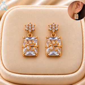C.Z.Earrings For Women and Girls