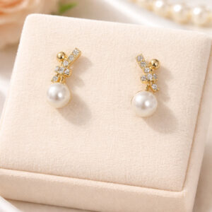 Gold Tone Earrings For Women and Girls