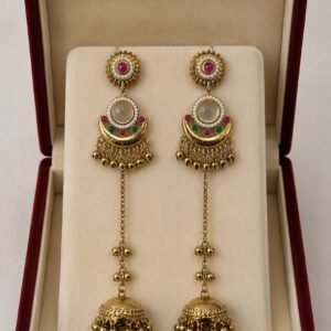 Chandbali Jhumka Earrings Earrings For Women and Girls