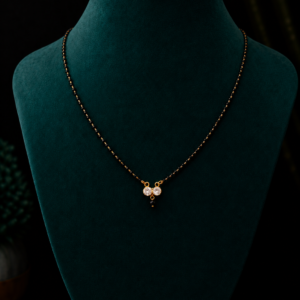 Black Beads Daily Wear Mangalsutra For Women