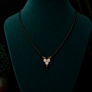 Black Beads Daily Wear Mangalsutra For Women