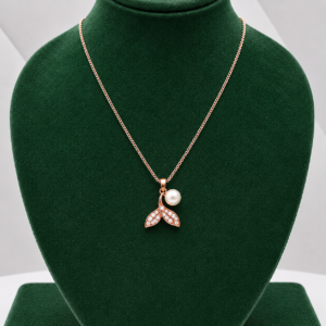 Daily Wear Rose Gold Necklace For Women and Girls
