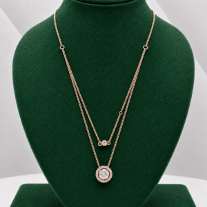 Daily Wear Rose Gold Necklace For Women and Girls