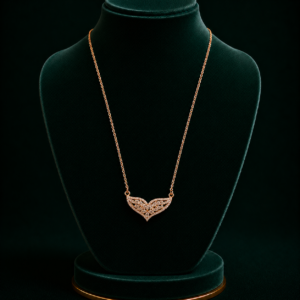 Daily Wear Rose Gold Necklace For Women and Girls