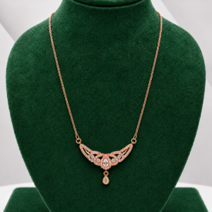 Daily Wear Rose Gold Necklace For Women and Girls