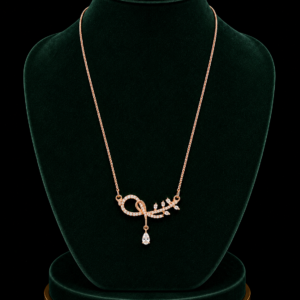 Daily Wear Rose Gold Necklace For Women and Girls