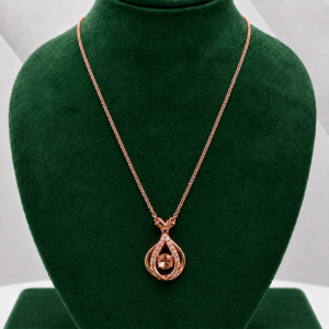 Daily Wear Rose Gold Necklace For Women and Girls