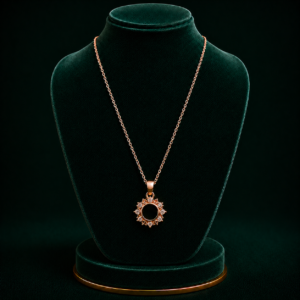 Daily Wear Rose Gold Necklace For Women and Girls