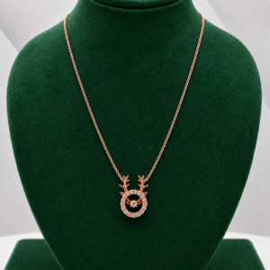 Daily Wear Rose Gold Necklace For Women and Girls