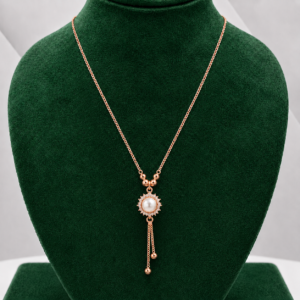 Daily Wear Rose Gold Necklace For Women and Girls