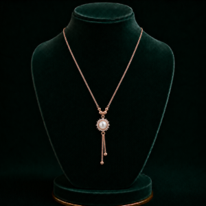 Daily Wear Rose Gold Necklace For Women and Girls