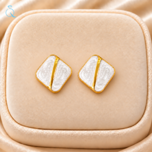 Anti-Tarnish Stud Earrings For Women and Girls