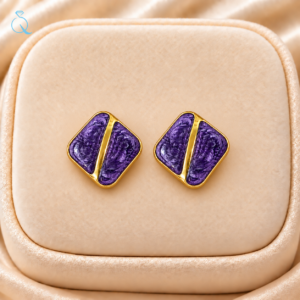 Anti-Tarnish Stud Earrings For Women and Girls