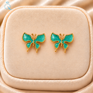 Anti-Tarnish Stud Earrings For Women and Girls