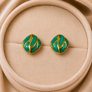Anti-Tarnish Stud Earrings For Women and Girls