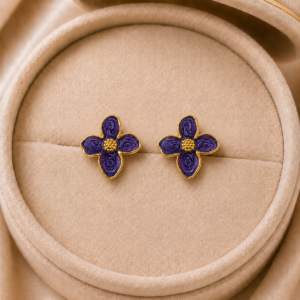 Anti-Tarnish Stud Earrings For Women and Girls