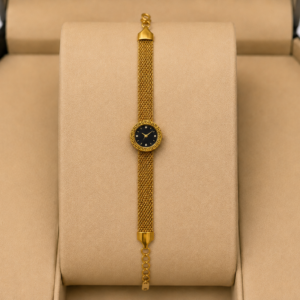 Women's Gold-Toned Bracelet Watch For Women and Girls