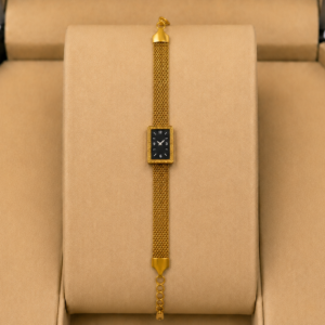 Women's Gold-Toned Bracelet Watch For Women and Girls.