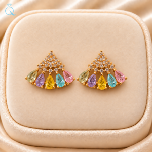 C.Z.Earrings For Women and Girls