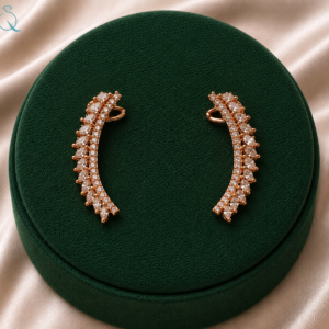 C.Z.Stone Climber Earrings for Women and girls