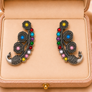 Silver Climber Earrings for Women and girls