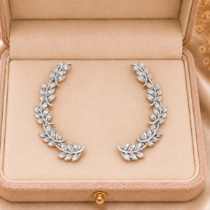 Silver Climber Earrings for Women and girls
