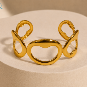 Gold-Plated Designer Bracelet for Women & Girls