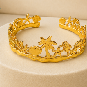 Gold-Plated Designer Bracelet for Women & Girls