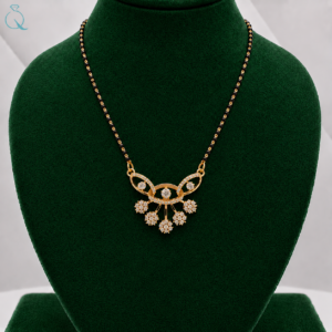 Black Beads Daily Wear Mangalsutra For Women