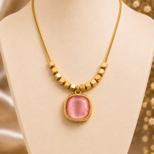 Rose Gold Necklace For women & Girls