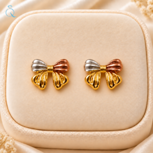 Anti-Tarnish Stud Earrings For Women and Girls