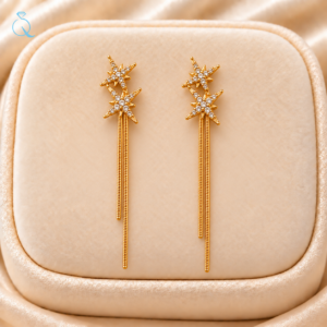 Anti-Tarnish Stud Earrings For Women and Girls
