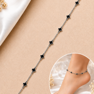 Silver Anklet for Women & Girls