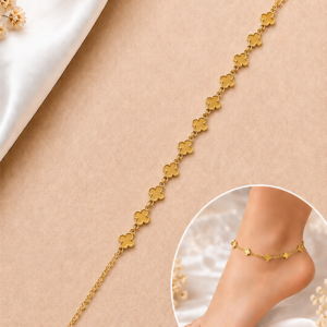 Gold-Tone  Anklet for Women & Girls