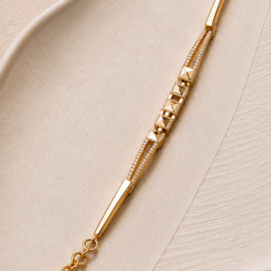 Elegant gold-toned finish Bracelet For Women and Girls