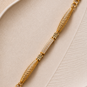 Elegant gold-toned finish Bracelet For Women and Girls