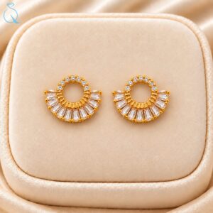 C.Z.Earrings For Women and Girls