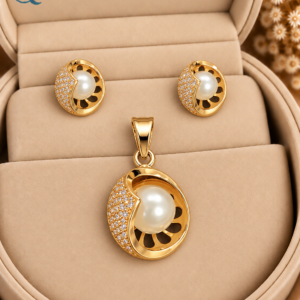 Designer Pearl Buti-pendant Set for women and Girls.