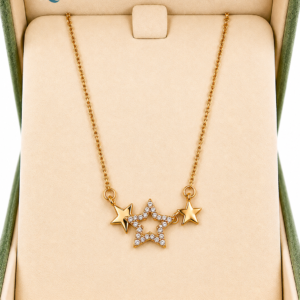 Gold-tone Necklace for Women & Girls