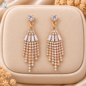 Long Dangle Earrings for Women & Girls
