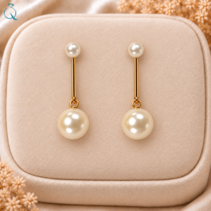 Pearl Drop Earrings for Women & Girls
