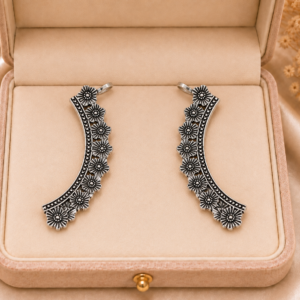 Silver Climber Earrings for Women and girls