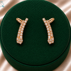 C.Z.Stone Climber Earrings for Women and girls