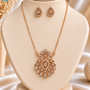 Pendant-Buti Necklace Set for Women & Girls