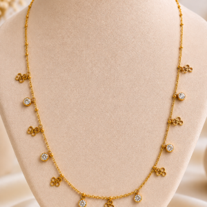 Gold-tone Necklace For Women and Girls