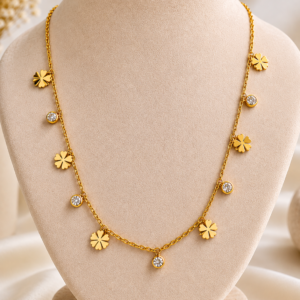 Gold-tone Necklace For Women and Girls