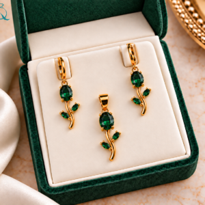 Tulip Pendant-Set For Women and Girls