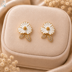 Flower Stud For Women and Girls