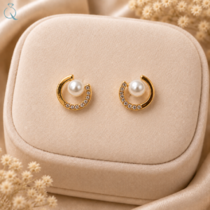 Pearl Stud For Women and Girls