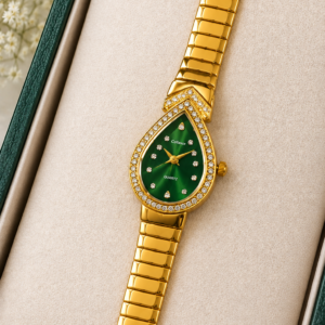 Gold-Tone Watch For Women & Girls